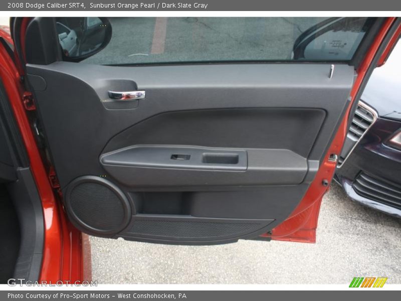 Sunburst Orange Pearl / Dark Slate Gray 2008 Dodge Caliber SRT4