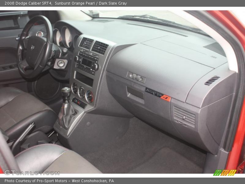 Sunburst Orange Pearl / Dark Slate Gray 2008 Dodge Caliber SRT4