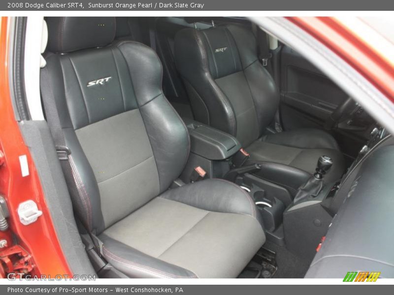 Sunburst Orange Pearl / Dark Slate Gray 2008 Dodge Caliber SRT4