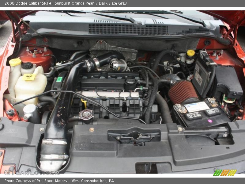 Sunburst Orange Pearl / Dark Slate Gray 2008 Dodge Caliber SRT4