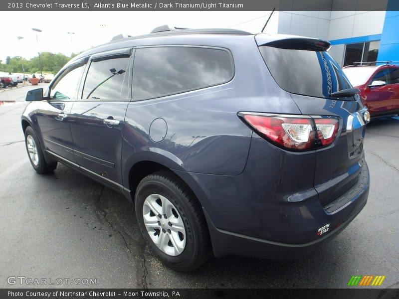 Atlantis Blue Metallic / Dark Titanium/Light Titanium 2013 Chevrolet Traverse LS