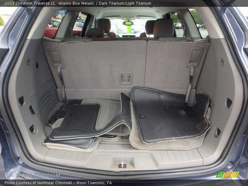 Atlantis Blue Metallic / Dark Titanium/Light Titanium 2013 Chevrolet Traverse LS