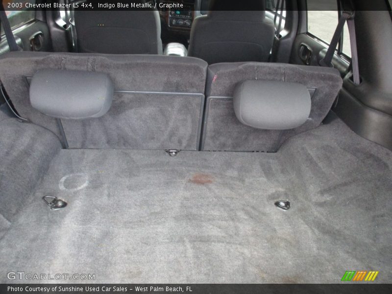 Indigo Blue Metallic / Graphite 2003 Chevrolet Blazer LS 4x4