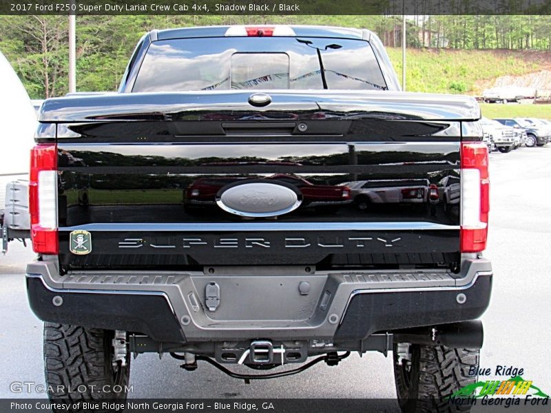Shadow Black / Black 2017 Ford F250 Super Duty Lariat Crew Cab 4x4