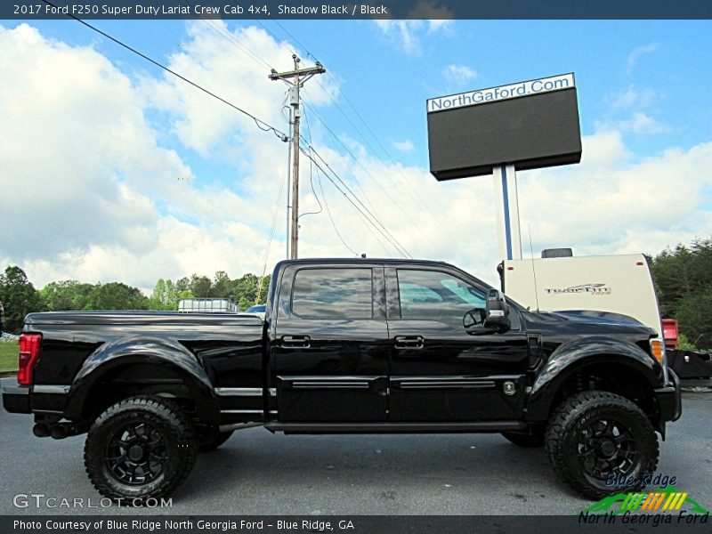 Shadow Black / Black 2017 Ford F250 Super Duty Lariat Crew Cab 4x4