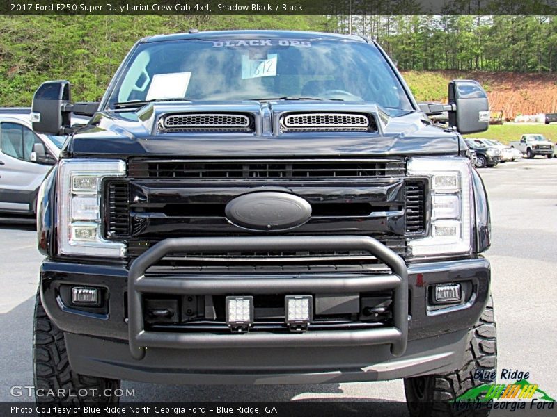 Shadow Black / Black 2017 Ford F250 Super Duty Lariat Crew Cab 4x4