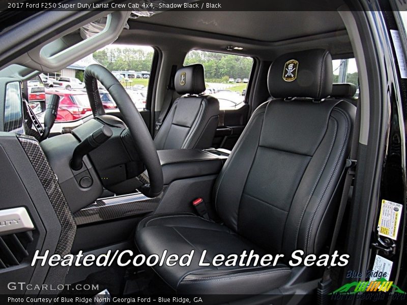 Shadow Black / Black 2017 Ford F250 Super Duty Lariat Crew Cab 4x4