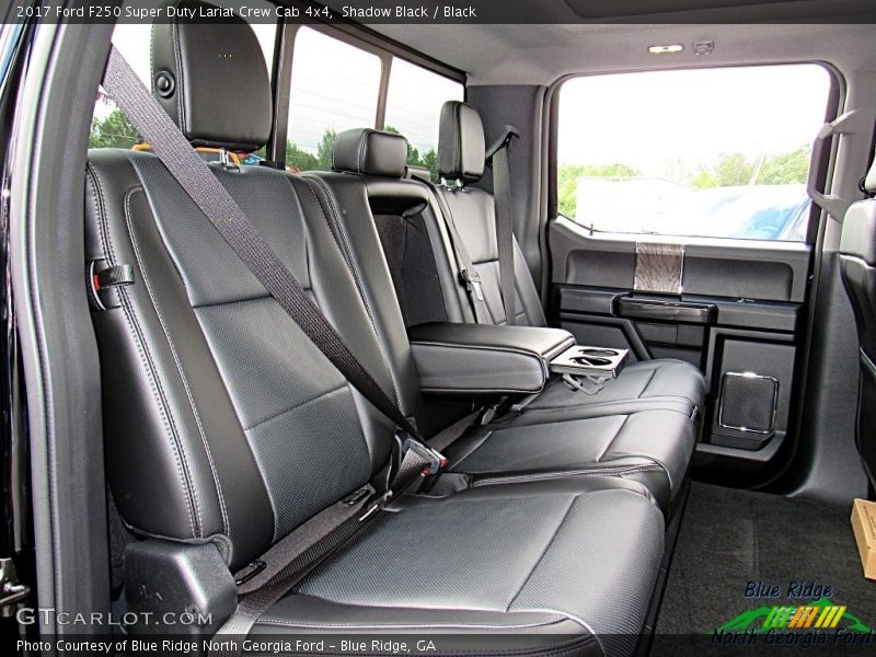 Shadow Black / Black 2017 Ford F250 Super Duty Lariat Crew Cab 4x4