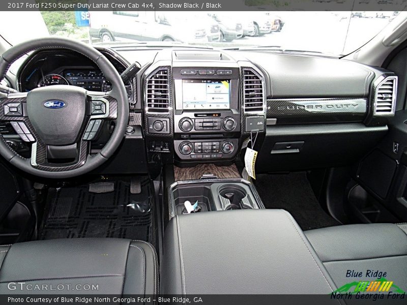 Shadow Black / Black 2017 Ford F250 Super Duty Lariat Crew Cab 4x4