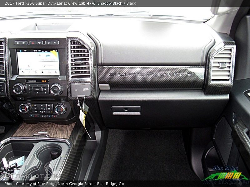 Shadow Black / Black 2017 Ford F250 Super Duty Lariat Crew Cab 4x4