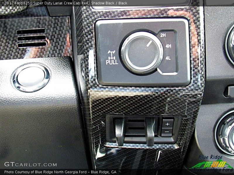 Shadow Black / Black 2017 Ford F250 Super Duty Lariat Crew Cab 4x4