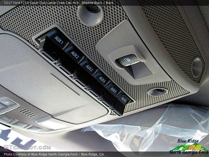 Shadow Black / Black 2017 Ford F250 Super Duty Lariat Crew Cab 4x4
