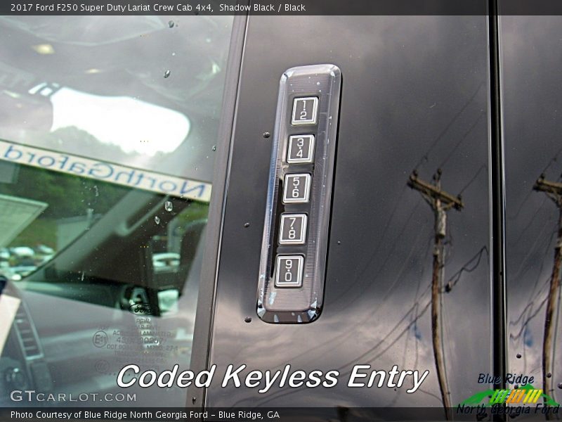 Shadow Black / Black 2017 Ford F250 Super Duty Lariat Crew Cab 4x4