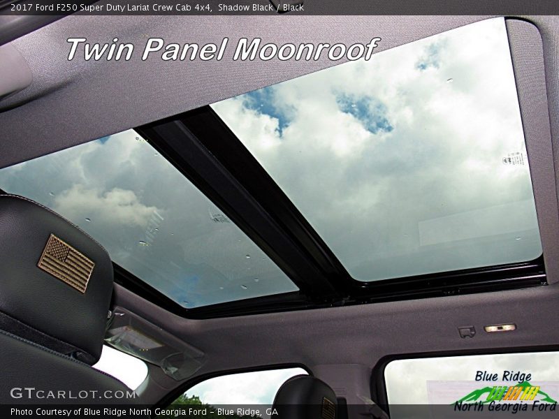 Shadow Black / Black 2017 Ford F250 Super Duty Lariat Crew Cab 4x4