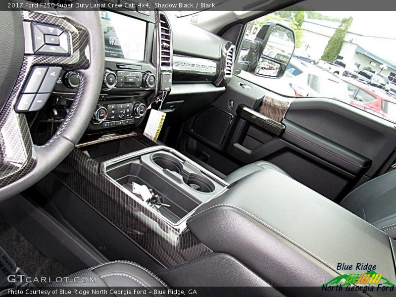 Shadow Black / Black 2017 Ford F250 Super Duty Lariat Crew Cab 4x4