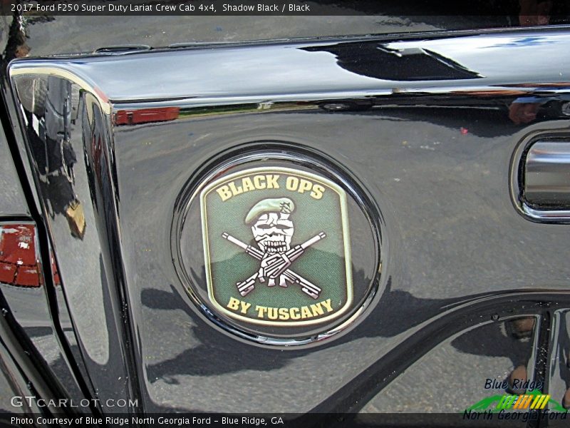 Shadow Black / Black 2017 Ford F250 Super Duty Lariat Crew Cab 4x4