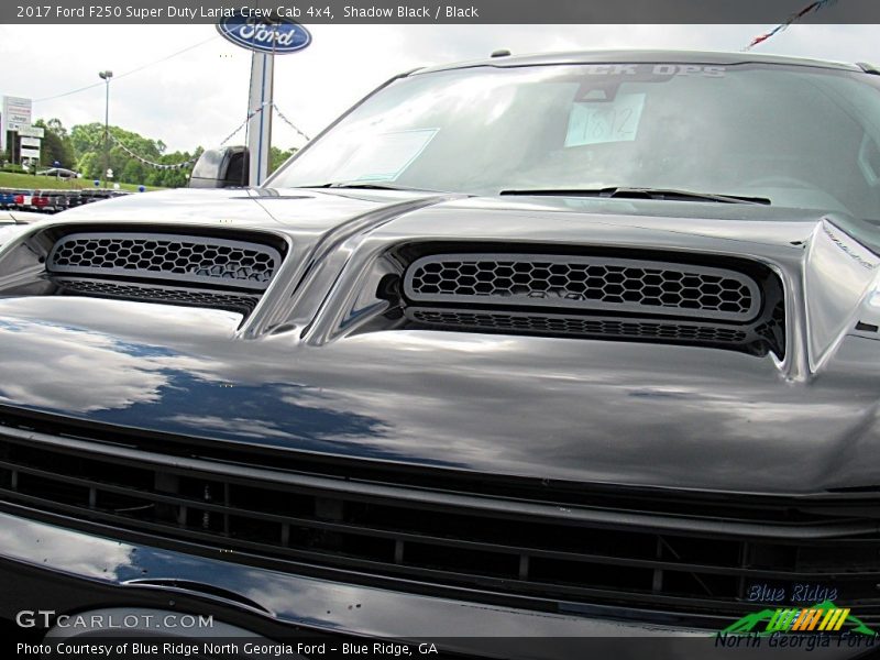 Shadow Black / Black 2017 Ford F250 Super Duty Lariat Crew Cab 4x4