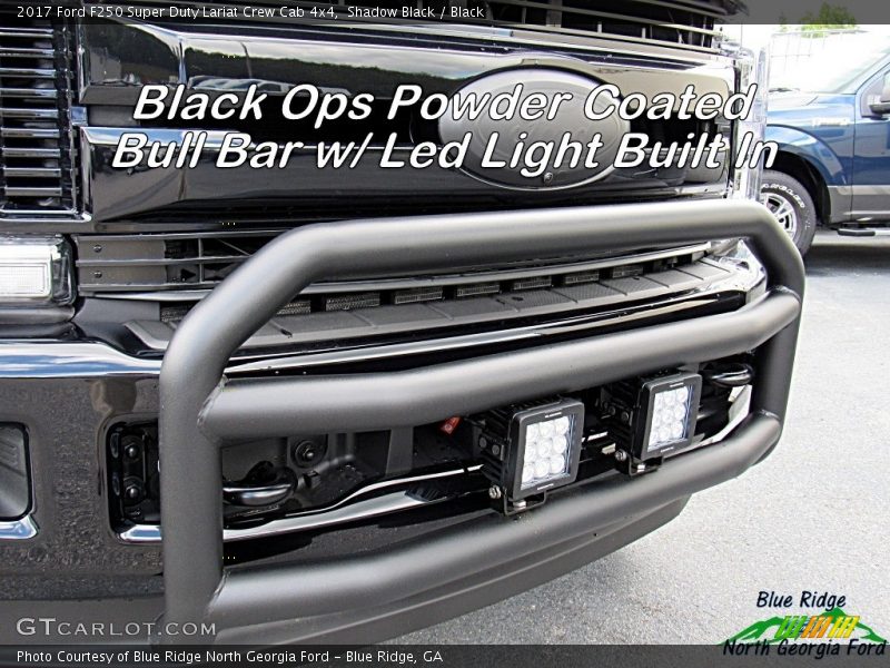 Shadow Black / Black 2017 Ford F250 Super Duty Lariat Crew Cab 4x4