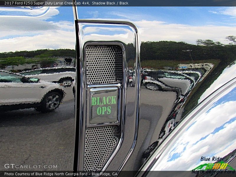 Shadow Black / Black 2017 Ford F250 Super Duty Lariat Crew Cab 4x4