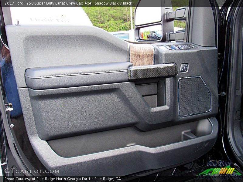 Shadow Black / Black 2017 Ford F250 Super Duty Lariat Crew Cab 4x4