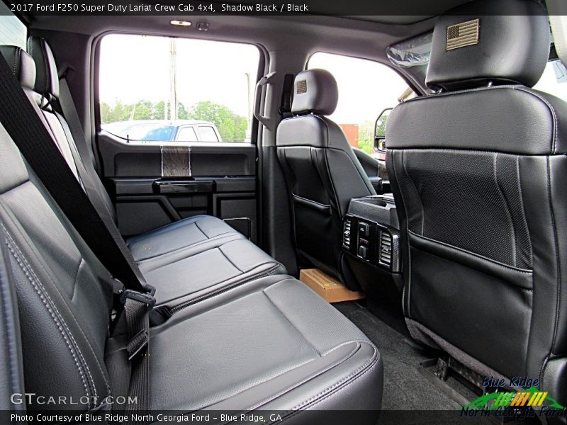Shadow Black / Black 2017 Ford F250 Super Duty Lariat Crew Cab 4x4
