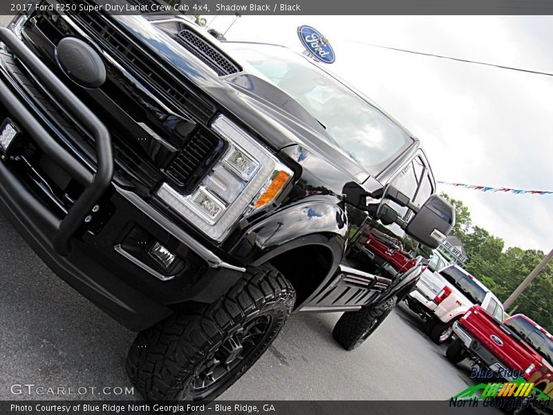 Shadow Black / Black 2017 Ford F250 Super Duty Lariat Crew Cab 4x4