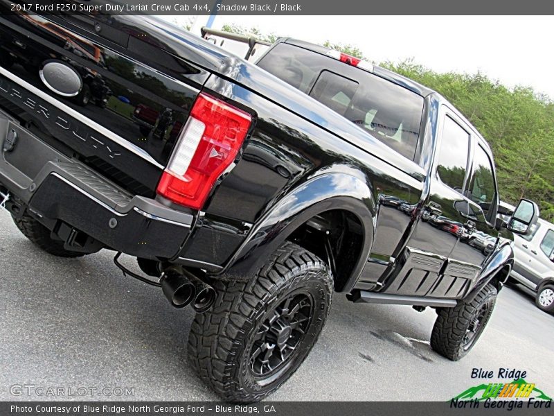 Shadow Black / Black 2017 Ford F250 Super Duty Lariat Crew Cab 4x4