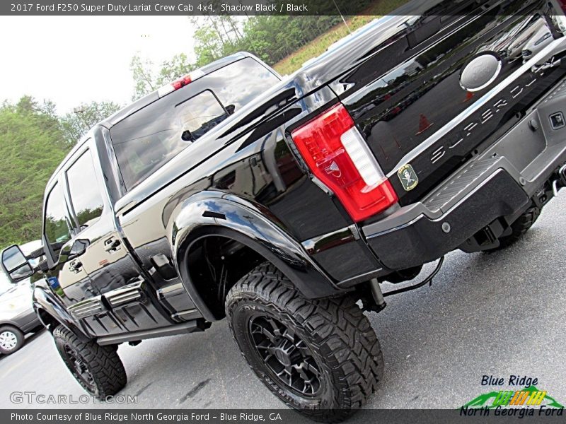 Shadow Black / Black 2017 Ford F250 Super Duty Lariat Crew Cab 4x4