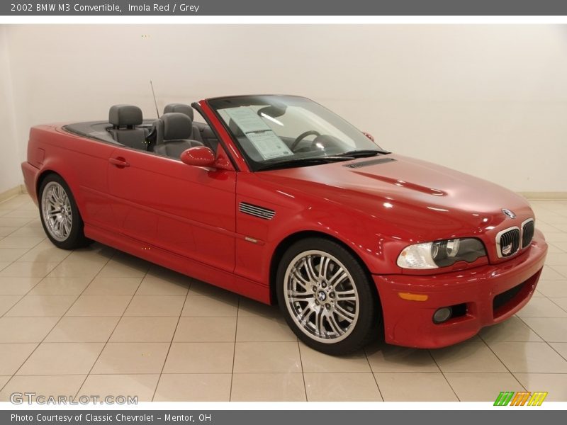 Front 3/4 View of 2002 M3 Convertible