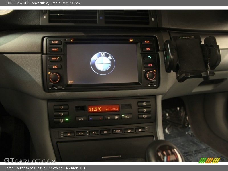 Imola Red / Grey 2002 BMW M3 Convertible