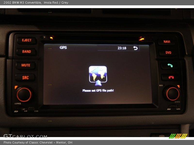 Imola Red / Grey 2002 BMW M3 Convertible