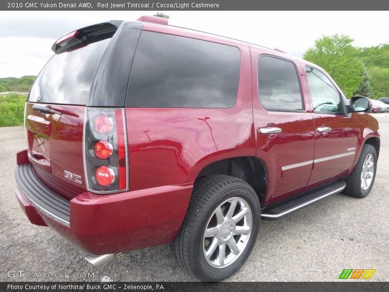 Red Jewel Tintcoat / Cocoa/Light Cashmere 2010 GMC Yukon Denali AWD