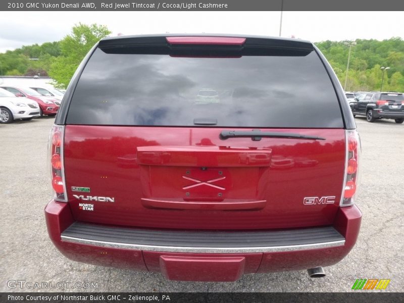 Red Jewel Tintcoat / Cocoa/Light Cashmere 2010 GMC Yukon Denali AWD