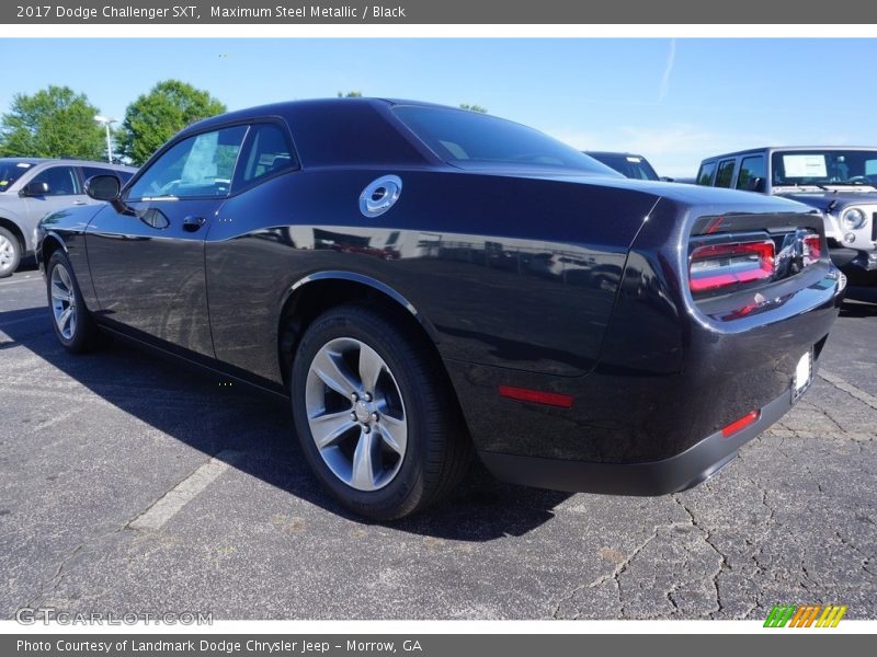 Maximum Steel Metallic / Black 2017 Dodge Challenger SXT