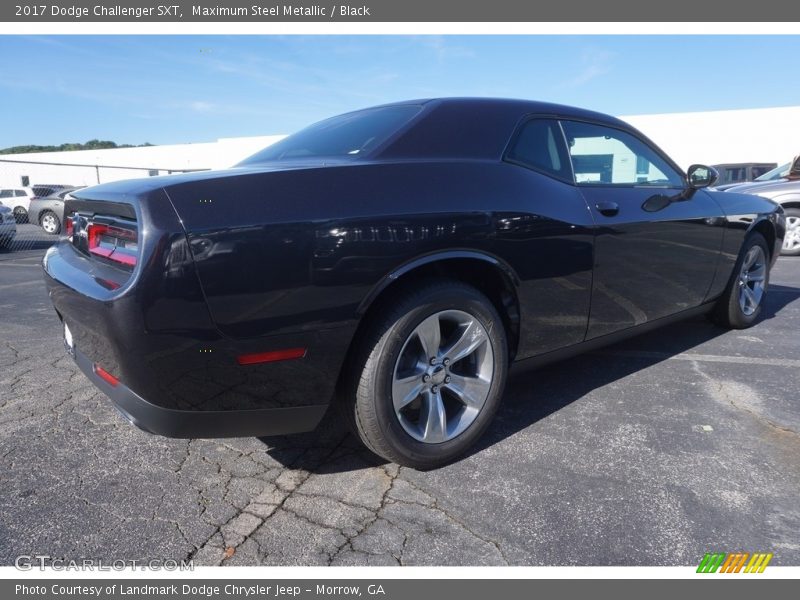 Maximum Steel Metallic / Black 2017 Dodge Challenger SXT