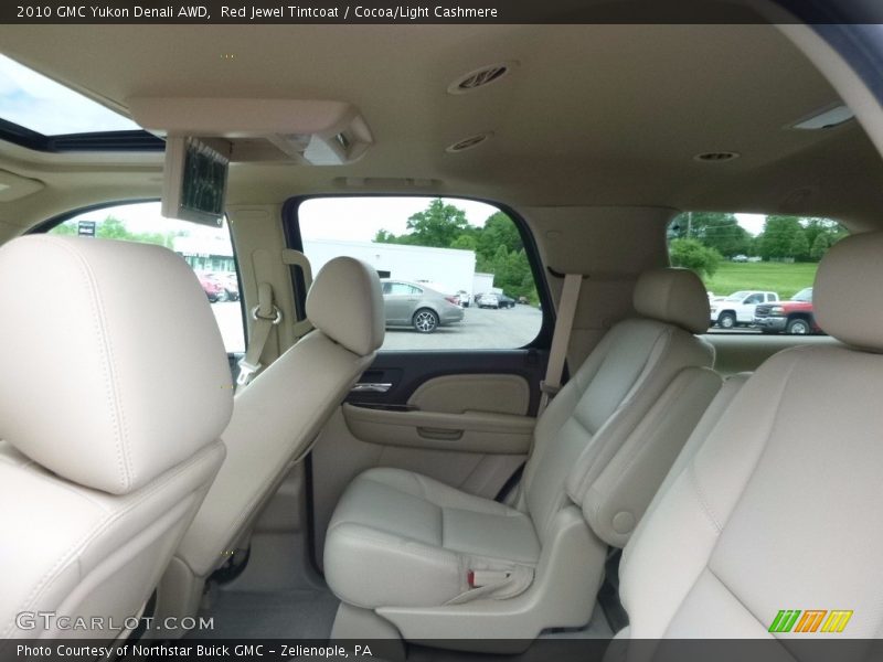 Red Jewel Tintcoat / Cocoa/Light Cashmere 2010 GMC Yukon Denali AWD