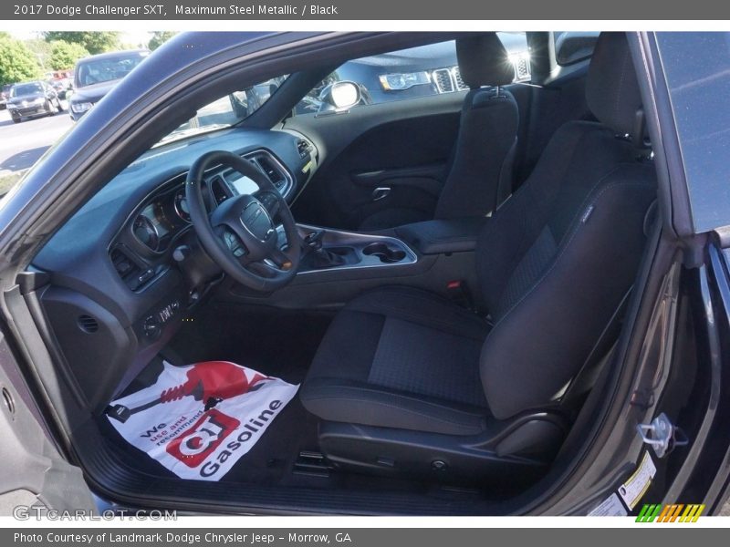 Maximum Steel Metallic / Black 2017 Dodge Challenger SXT