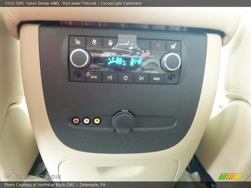 Red Jewel Tintcoat / Cocoa/Light Cashmere 2010 GMC Yukon Denali AWD