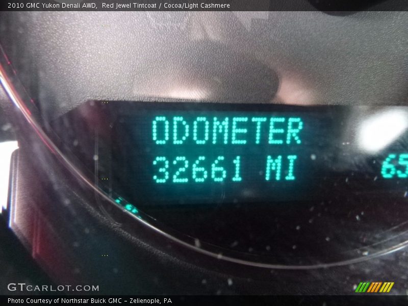 Red Jewel Tintcoat / Cocoa/Light Cashmere 2010 GMC Yukon Denali AWD