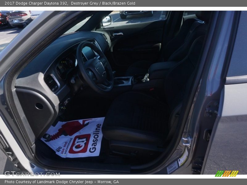 Destroyer Grey / Black/Brazen Gold 2017 Dodge Charger Daytona 392