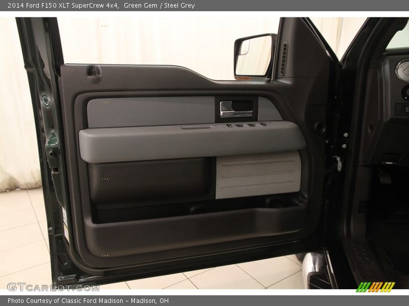Green Gem / Steel Grey 2014 Ford F150 XLT SuperCrew 4x4
