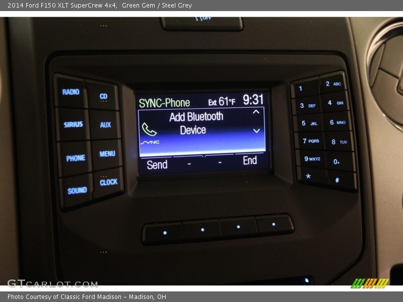 Green Gem / Steel Grey 2014 Ford F150 XLT SuperCrew 4x4