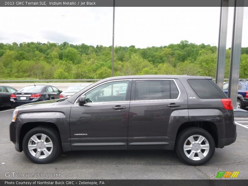 Iridium Metallic / Jet Black 2013 GMC Terrain SLE