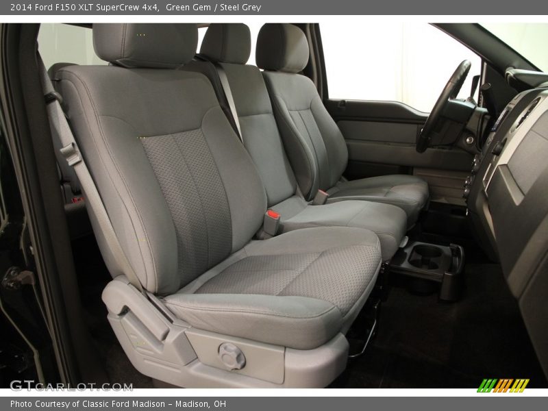 Green Gem / Steel Grey 2014 Ford F150 XLT SuperCrew 4x4
