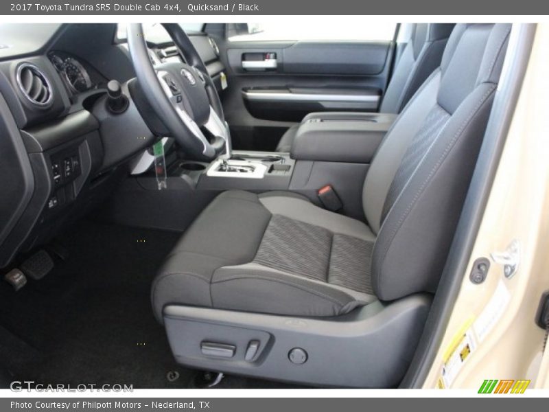 Quicksand / Black 2017 Toyota Tundra SR5 Double Cab 4x4