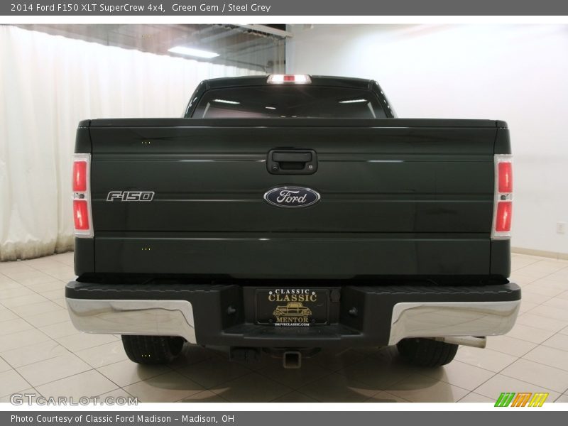 Green Gem / Steel Grey 2014 Ford F150 XLT SuperCrew 4x4