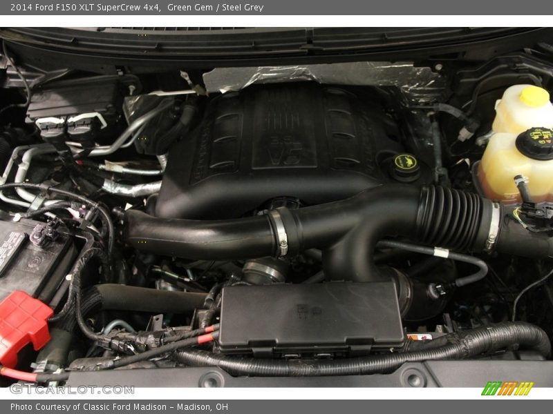 Green Gem / Steel Grey 2014 Ford F150 XLT SuperCrew 4x4
