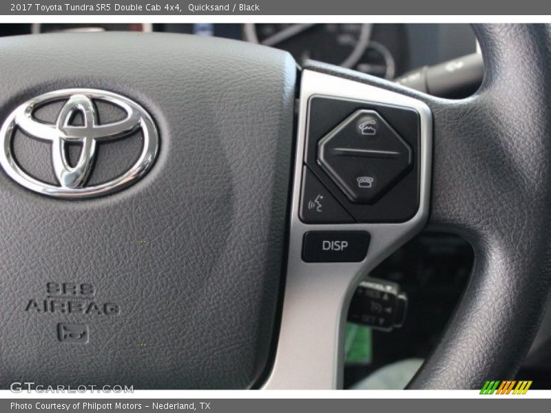 Quicksand / Black 2017 Toyota Tundra SR5 Double Cab 4x4