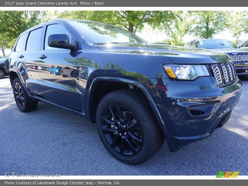 Rhino / Black 2017 Jeep Grand Cherokee Laredo 4x4