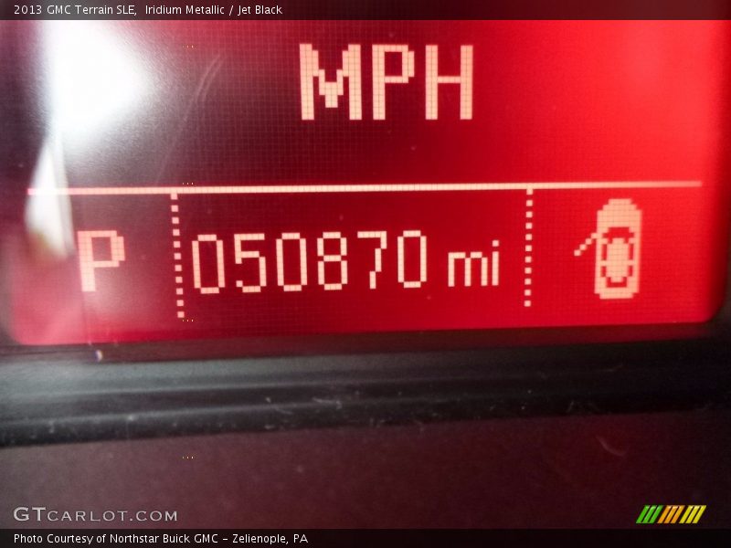 Iridium Metallic / Jet Black 2013 GMC Terrain SLE
